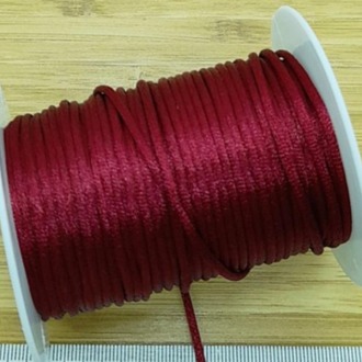 Kalın floş takı ipleri bobin satış bordo