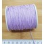 BOBİN SATIŞ - ÖRGÜLÜ COTTON MAKROME BİLEKLİK İPİ 1 MM LİLA Ürün Kodu : 15757