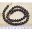 DOĞAL DUMANLI KUVARS 8 MM KÜRE DİZİ TAŞ Kod8568