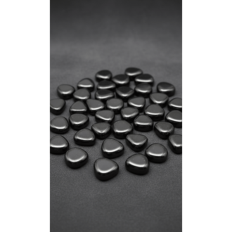 Hematit Doğal Taş Tamburlanmış Parça - Metalik Parlak Seri (2-2,5 cm)