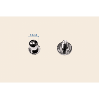 5 mm kemer vidası metal renk
