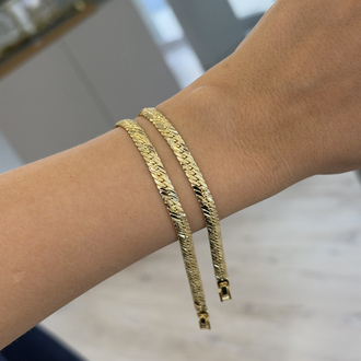 Birebir Kuyum Model Bileklik 14K