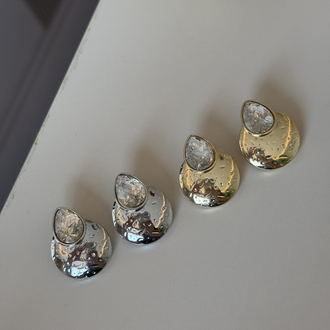 Marka Model Gold Gümüş Küpe