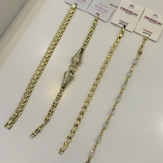 14 K Çelik Bileklik Kombin