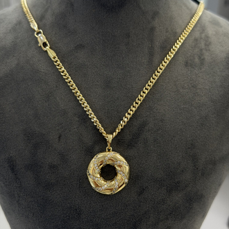 14K Çelik Kolye 45cm
