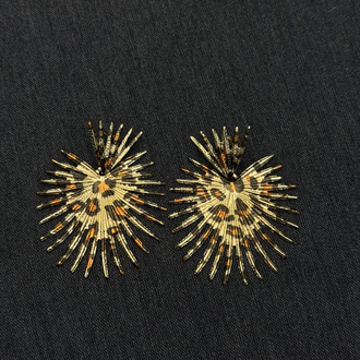 Marka Model Leopar Küpe