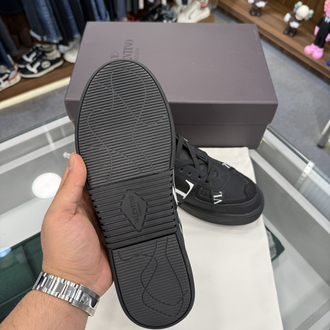 Valentino Garavani VL7N Leather Sneaker in Black