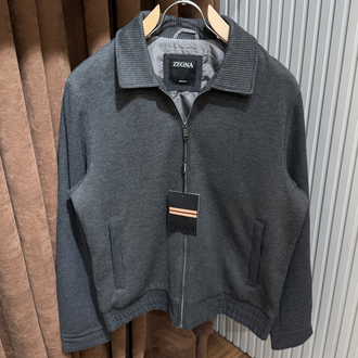 Zegna Koyu Gri Ceket İthal 