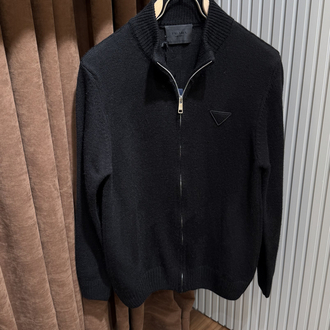 Prada Logo Yün Hırka
