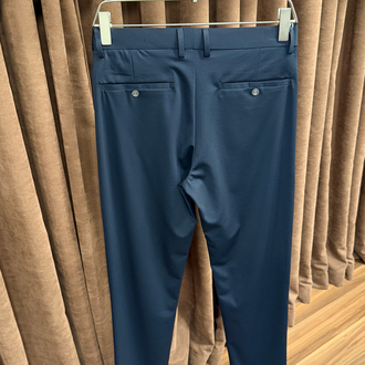 Brunello Cucinelli Dark Navy Kırışmaz Jogger 