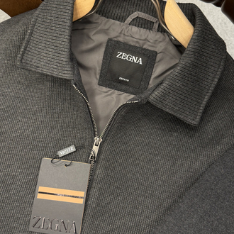 Zegna Koyu Gri Ceket İthal 