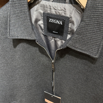 Zegna Koyu Gri Ceket İthal 