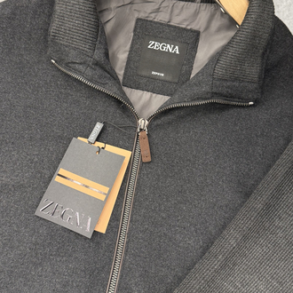Zegna Koyu Gri Ceket İthal