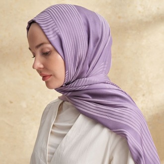 Armanda - 3305 Fiori Jakar Line Desen - Leylak