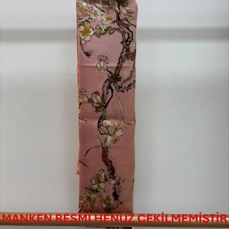 ARMANDA - 4464 Van Gogh Şal - Pudra