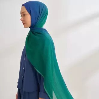 ARMANDA - 3359 Müslin Degrade - Benotton Yeşili