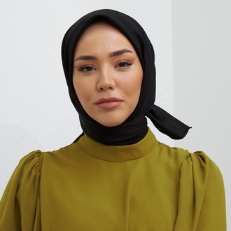 Silk Home Twill Eşarp 11343 - Siyah