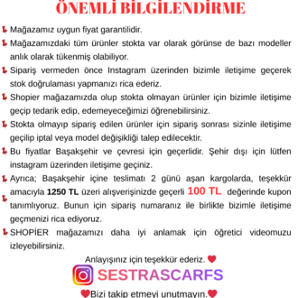 ÖNEMLİ BİLGİLENDİRME