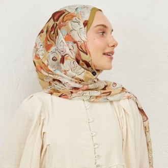 FRESH SCARFS - Linda Desen Rami Şal - Sahra