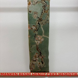 ARMANDA - 4464 Van Gogh Şal - Keten Yeşili
