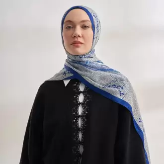 ARMANDA - VUAL NUIT DESEN ŞAL - SAKS