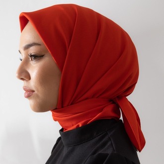 Silk Home Twill Eşarp 11343 - Turuncu