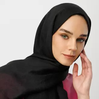 MOONCORN - Dubai Şal - Siyah