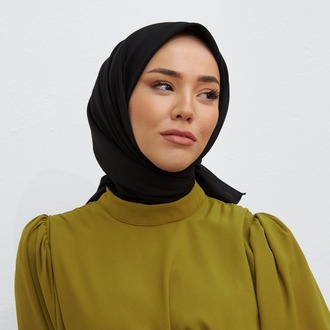 Silk Home Twill Eşarp 11343 - Siyah
