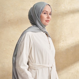 Armanda - 3305 Fiori Jakar Line Desen - Keten Yeşili