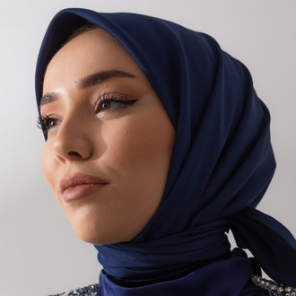 Silk Home Twill Eşarp 11343 - Lacivert