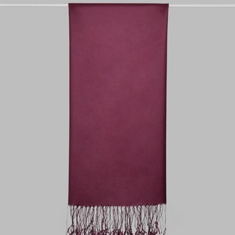 Armanda - %100 İPEK ŞAL - Bordo