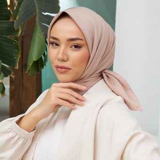 Silk Home Twill Eşarp 11343 - Bej