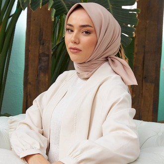 Silk Home Twill Eşarp 11343 - Bej