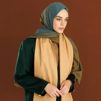 MOONCORN - Yün Atkı - Hardal