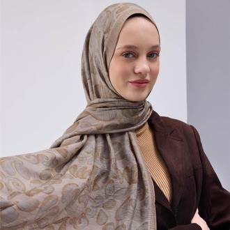 SİLK HOME - Urban Hours Harmony Taş Mayda Şal 190X70