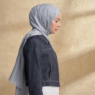 Armanda - 3305 Fiori Jakar Line Desen - Gümüş