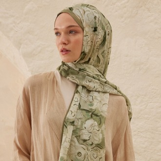 FRESH SCARFS - Linda Desen Rami Şal - Çağla