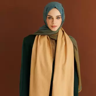 MOONCORN - Yün Atkı - Hardal