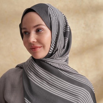 Armanda - 3305 Fiori Jakar Line Desen - Gri