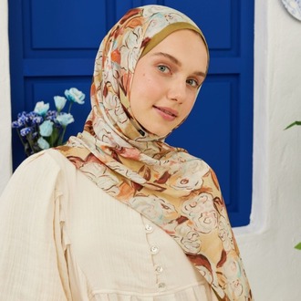 FRESH SCARFS - Linda Desen Rami Şal - Sahra