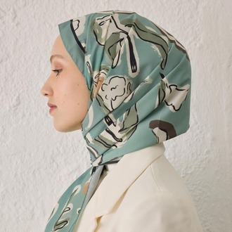Fresh Scarfs - Aspen Desen Şal - Mint