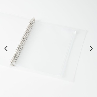 Muji A4 zipper(fermuarlı) sayfa