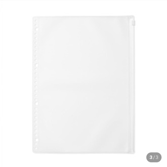 Muji A4 zipper(fermuarlı) sayfa