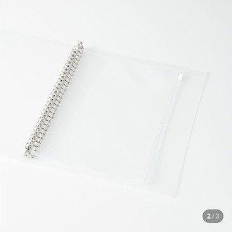 Muji A4 zipper(fermuarlı) sayfa