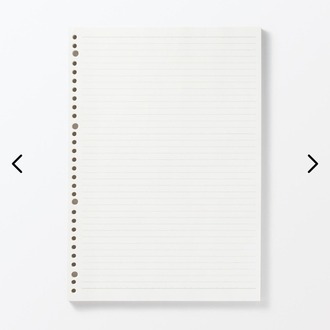 Muji defter refil A4 / 100 sayfalı