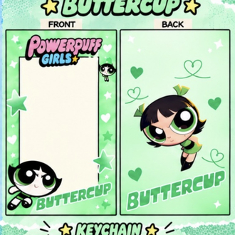 POWERPUFFGIRLS BUTTERCUP PC HOLDER