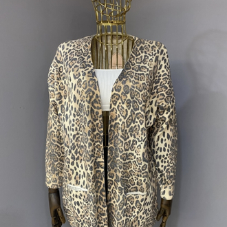 Leopar hırka