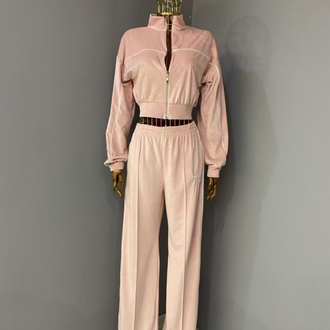 Pink Kadife takım 