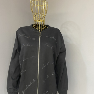 Fermuarlı sweatshirt