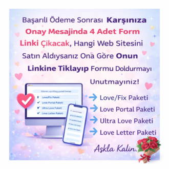 Love Portal – Premium Dijital Anı Sitesi